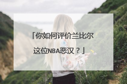 你如何评价兰比尔这位NBA恶汉？