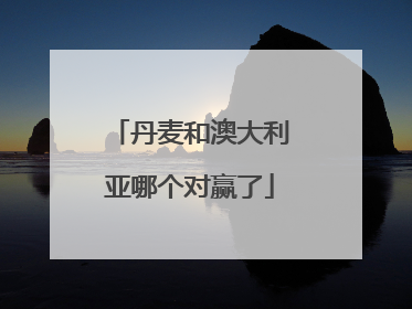 丹麦和澳大利亚哪个对赢了