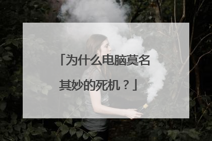 为什么电脑莫名其妙的死机?