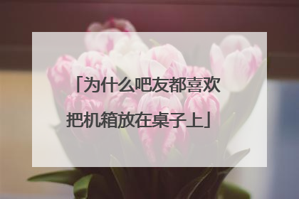 为什么吧友都喜欢把机箱放在桌子上