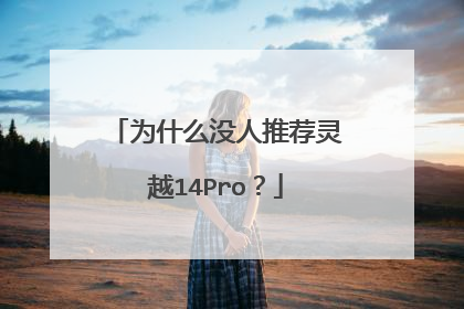 为什么没人推荐灵越14Pro?