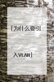 为什么要引入VLAN