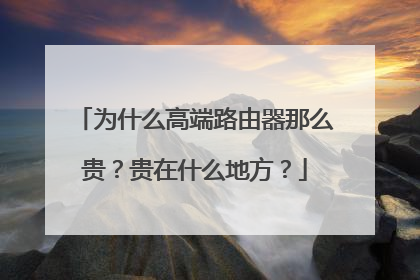 为什么高端路由器那么贵？贵在什么地方？