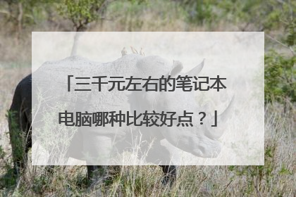 三千元左右的笔记本电脑哪种比较好点?
