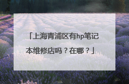 上海青浦区有hp笔记本维修店吗?在哪?