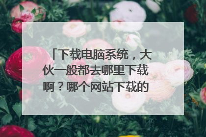 下载电脑系统,大伙一般都去哪里下载啊?哪个网站下载的系统比较安全。