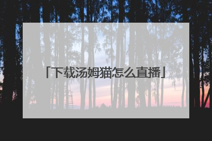 下载汤姆猫怎么直播