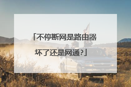 不停断网是路由器坏了还是网通?