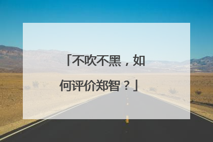 不吹不黑,如何评价郑智?