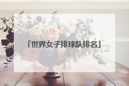 世界女子排球队排名
