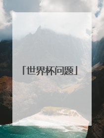 世界杯问题