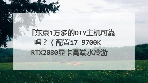 东京1万多的DIY主机可靠吗？（配置i7 9700K RTX2080显卡高端水冷游戏电竞电脑主机DIY台式）