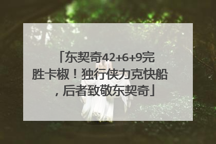 东契奇42+6+9完胜卡椒！独行侠力克快船，后者致敬东契奇