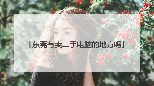 东莞有卖二手电脑的地方吗