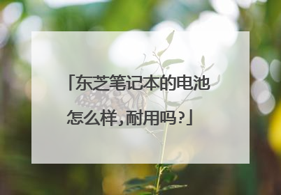 东芝笔记本的电池怎么样,耐用吗?