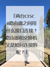 两台CISCO路由器之间用什么接口连接？路由器和交换机又是如何连接的呢？