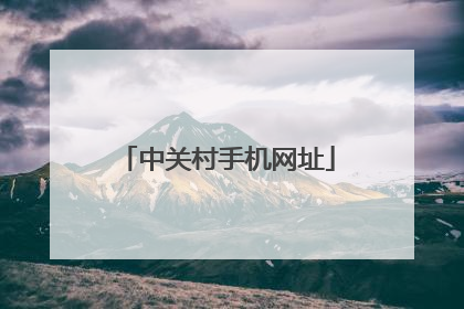 中关村手机网址