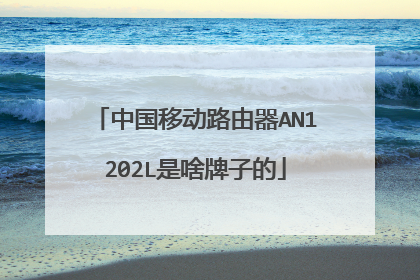 中国移动路由器AN1202L是啥牌子的