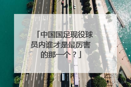 中国国足现役球员内谁才是最厉害的那一个？