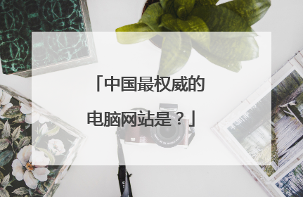 中国最权威的电脑网站是?