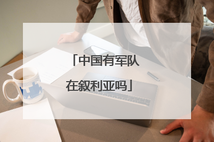 中国有军队在叙利亚吗