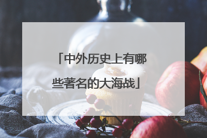 中外历史上有哪些著名的大海战