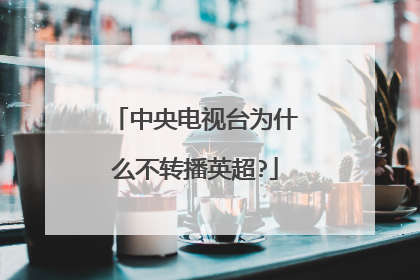 中央电视台为什么不转播英超?