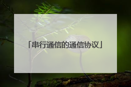 串行通信的通信协议