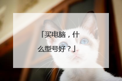 买电脑,什么型号好?