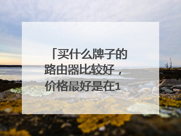 买什么牌子的路由器比较好，价格最好是在100元以内