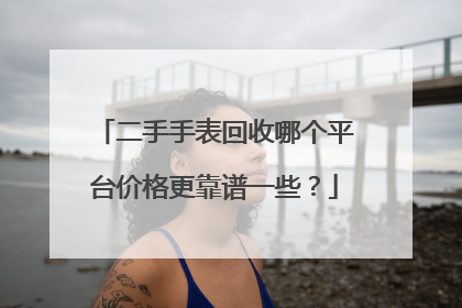 二手手表回收哪个平台价格更靠谱一些?