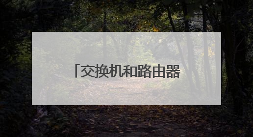 交换机和路由器的工作原理,要通俗易懂的。。。谢谢!!!