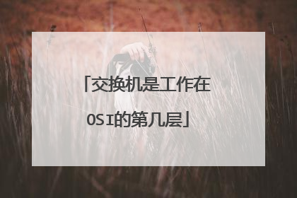 交换机是工作在OSI的第几层