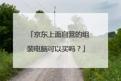 京东上面自营的组装电脑可以买吗?