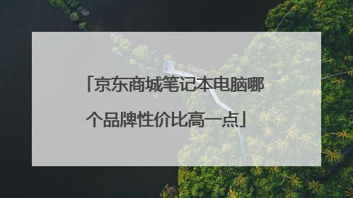 京东商城笔记本电脑哪个品牌性价比高一点