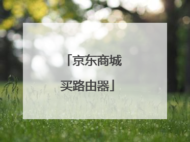京东商城买路由器