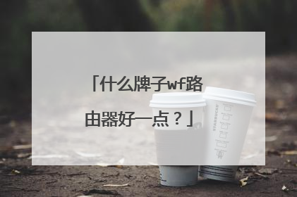 什么牌子wf路由器好一点?