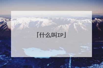 什么叫IP