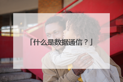 什么是数据通信?