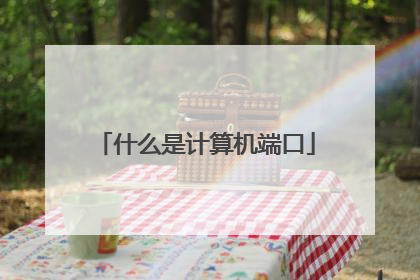 什么是计算机端口