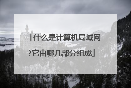 什么是计算机局域网?它由哪几部分组成