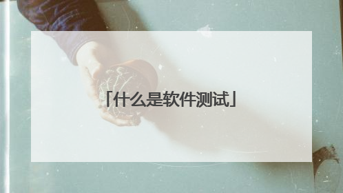 什么是软件测试