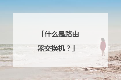 什么是路由器交换机?