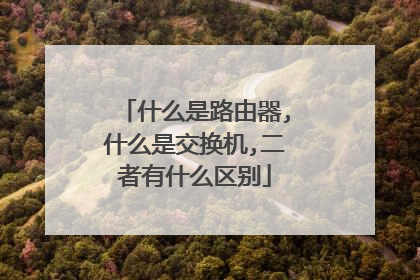 什么是路由器,什么是交换机,二者有什么区别