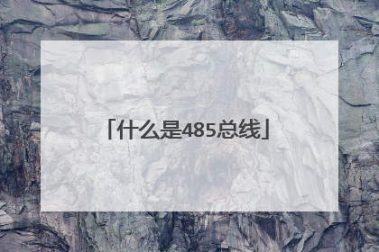 什么是485总线
