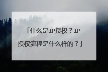 什么是IP授权？IP授权流程是什么样的？