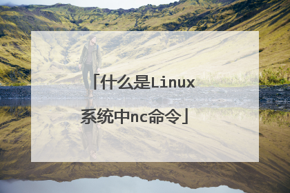 什么是Linux系统中nc命令