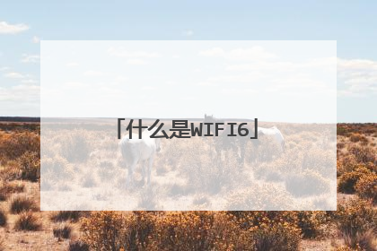 什么是WIFI6