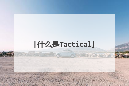 什么是Tactical