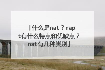 什么是nat?napt有什么特点和优缺点?nat有几种类别